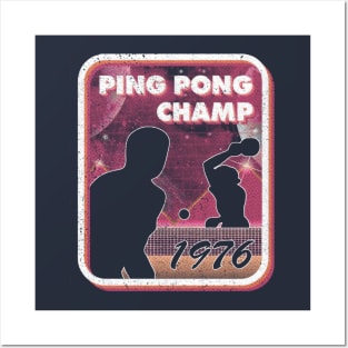 Ping Pong Champ Posters and Art